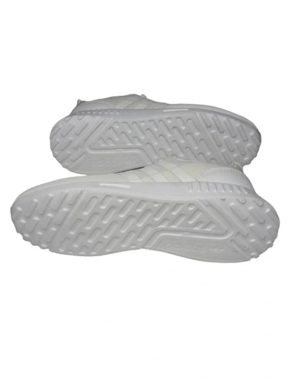 adidas White Mesh Casual Trainers Sneakers - Picture 4 of 5